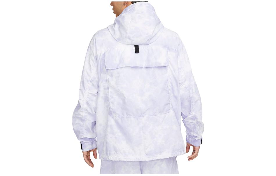 Nike Sportswear Tech Pack Woven Hooded Jacket 'Indigo Haze White' DX0218-519