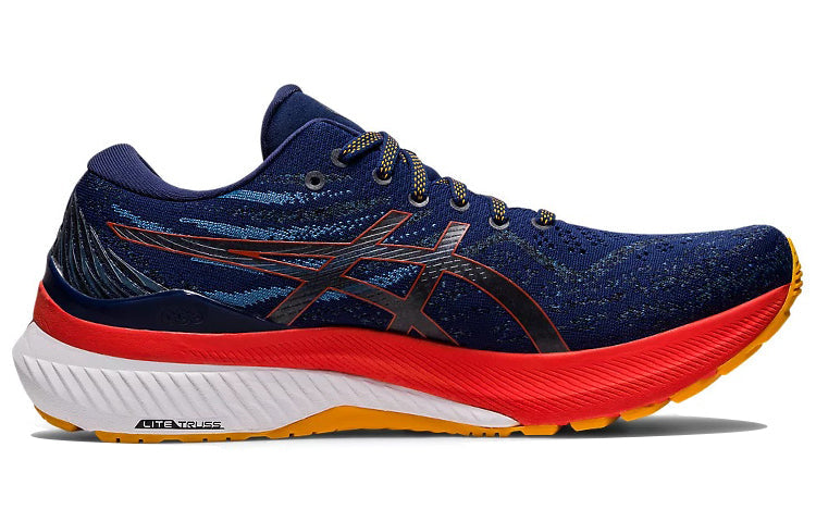 ASICS Gel-Kayano 29 2E Wide 'Deep Ocean Cherry Tomato' 1011B470-401
