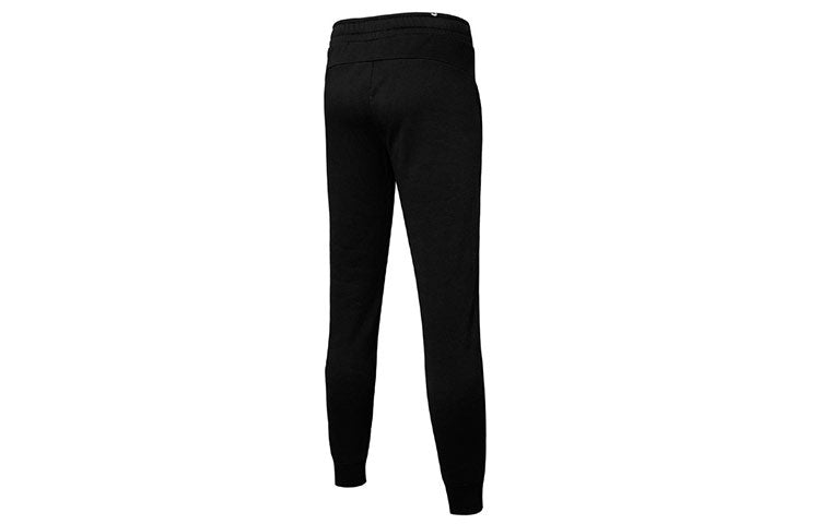 PUMA Ess Logo Pants Fl Cl Pants 'Black' 846385-01