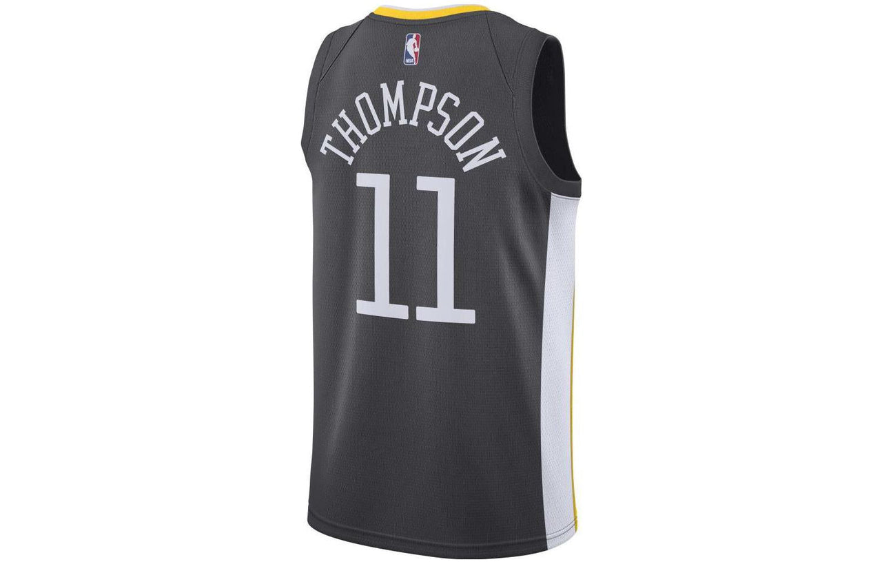 Nike NBA GS Warriors Klay Thompson Swingman Jersey 'Grey' 877205-062