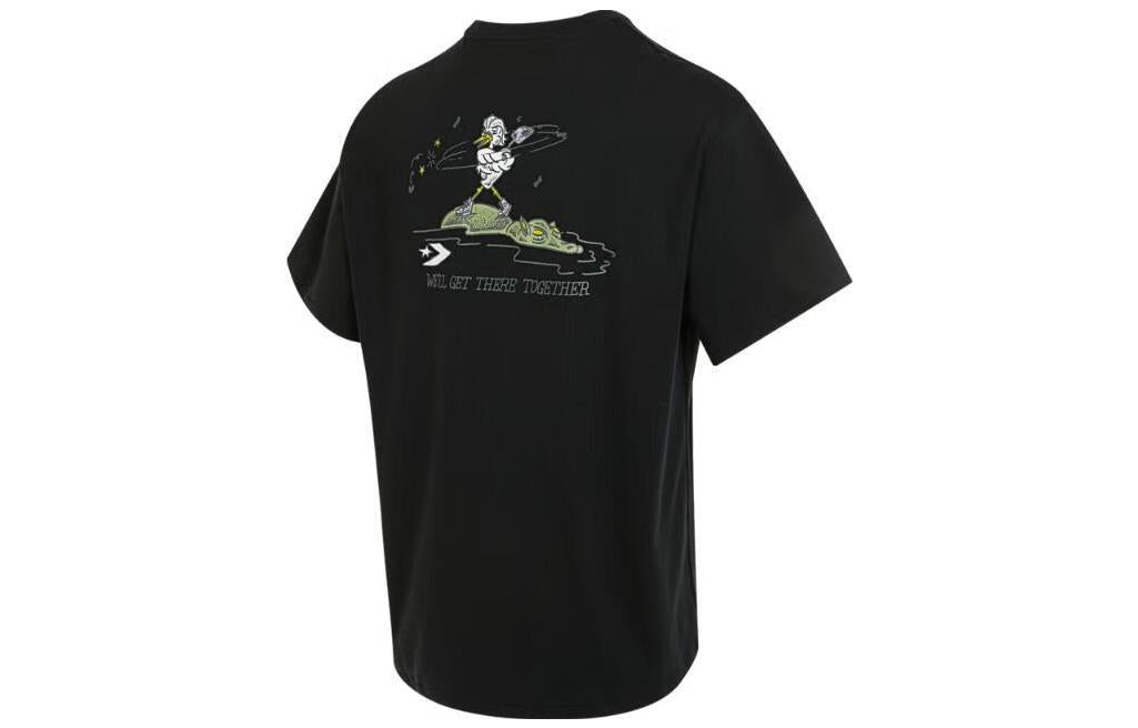 Converse Swamp Pals T-Shirt 'Black' 10025440-A01