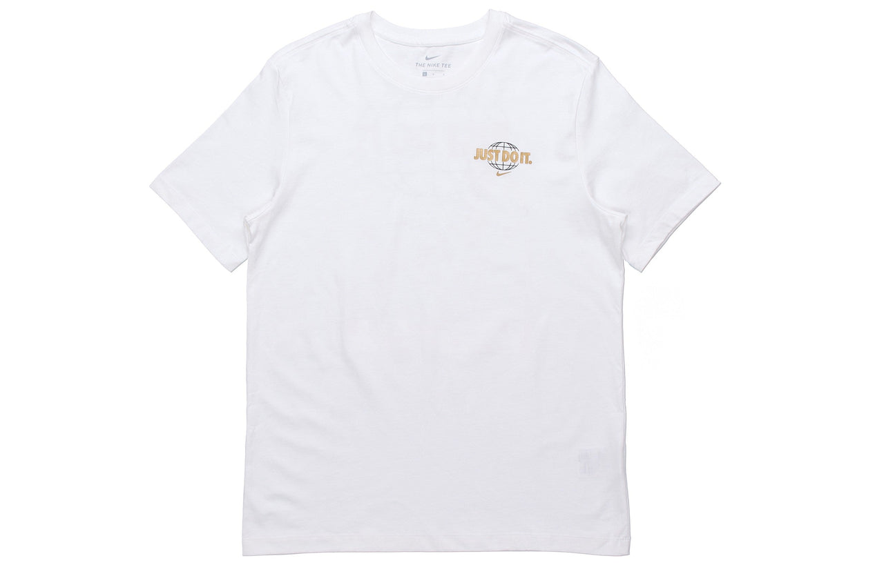 Nike Sportswear JDI Back Map National Flag Printing Short Sleeve White CT6554-100
