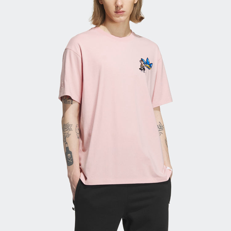 adidas originals x Monkey Kingdom GFX T-shirt 'Pink' IP1793