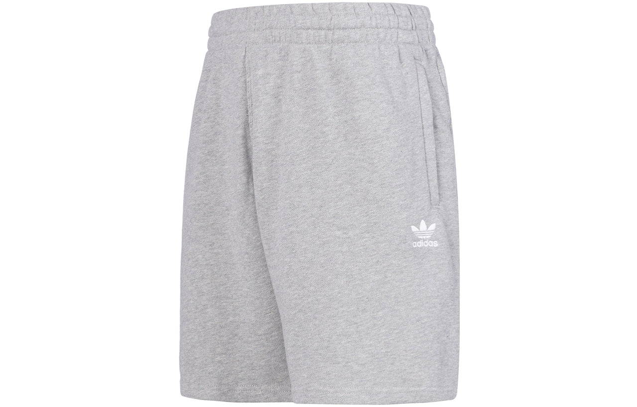 adidas originals Essential Short Embroidered Logo Casual Sports Shorts Gray GD2555
