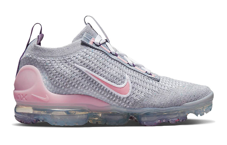 (GS) Nike Air VaporMax 2021 Flyknit 'Wolf Grey Pink Glaze' DB1550-007