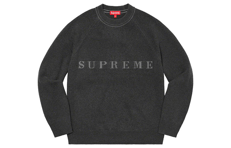Supreme Stone Washed Sweater 'Black' SUP-FW20-179
