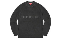 Supreme Stone Washed Sweater 'Black' SUP-FW20-179