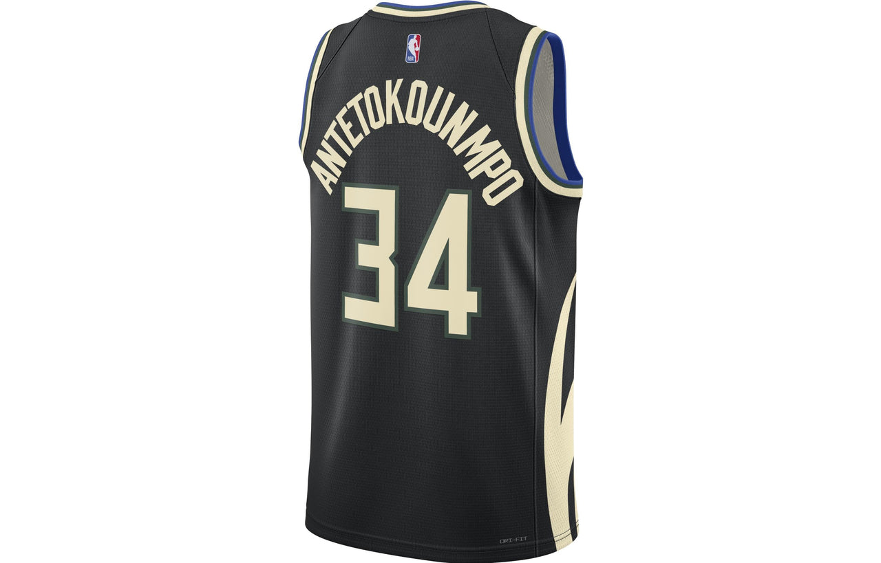 Air Jordan Dri-FIT NBA Giannis Antetokounmpo Swingman Jersey 'Black' DO9533-010