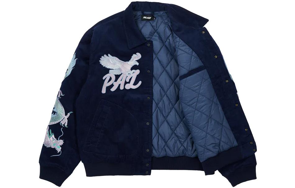 Palace Double Dragon Tour Jacket 'Navy' P23JK176