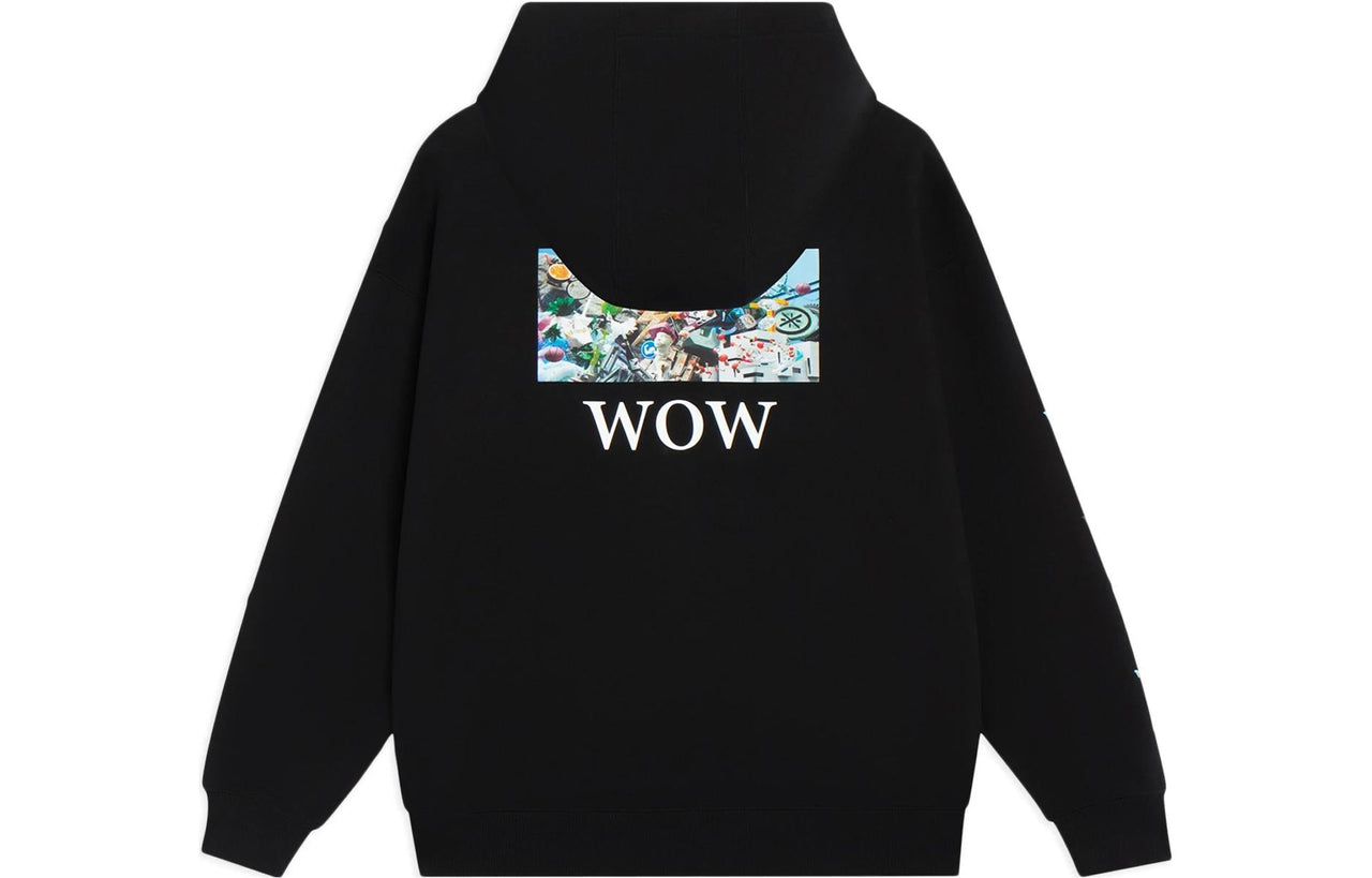 Li-Ning Way Of Wade Graphic Hoodie 'Black' AWDSI37-1