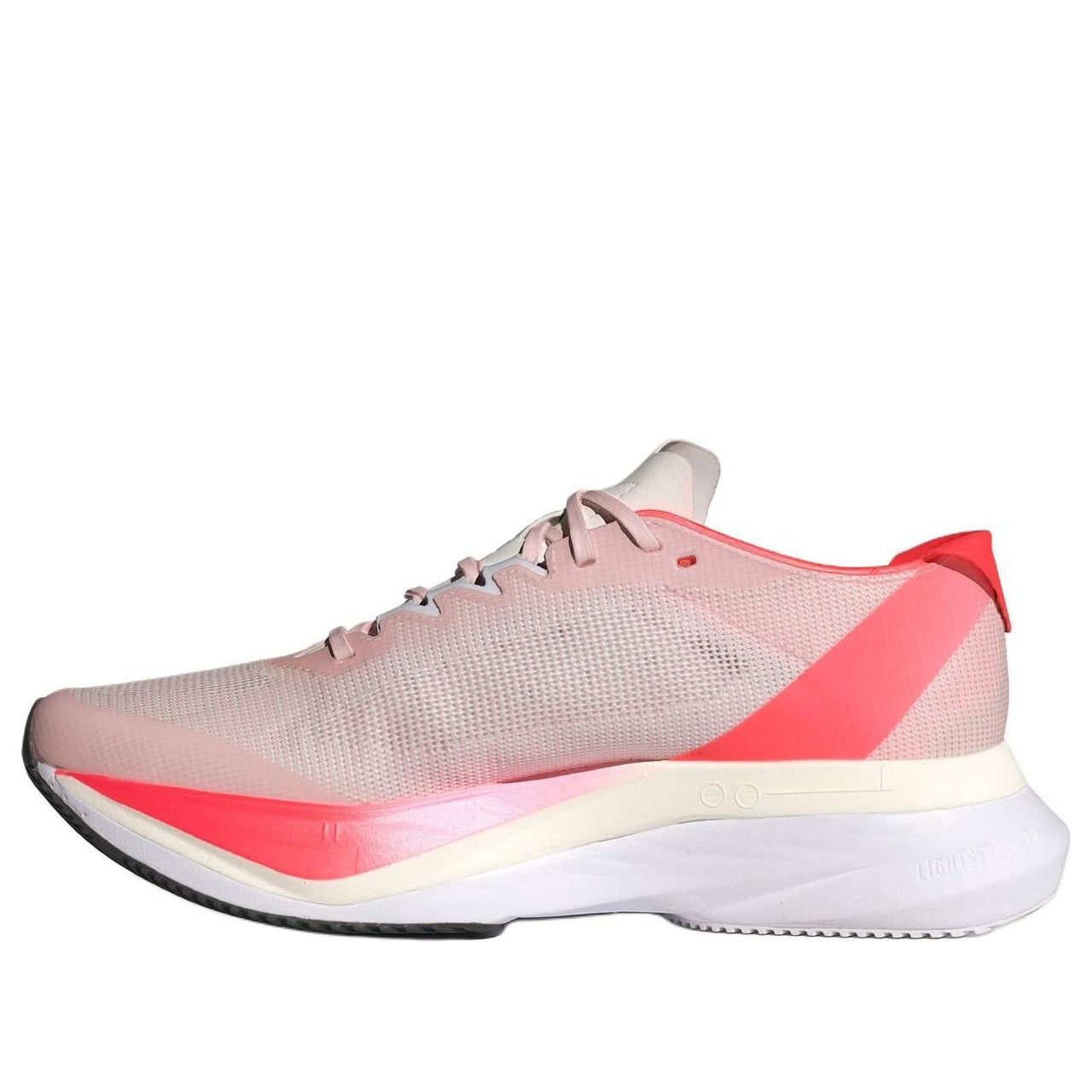 (WMNS) adidas Adizero Boston 12 'Sandy Pink Aurora Met Solar Red' IF9218