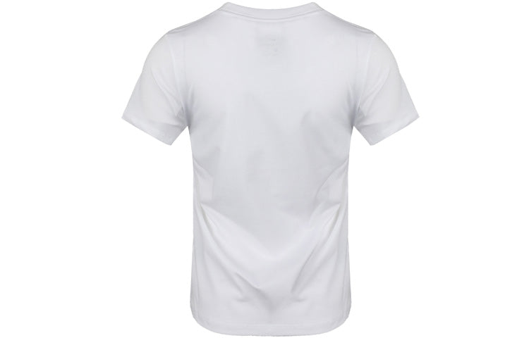 (WMNS) Nike Sportswear Printing Short Sleeve 'White Black' CT8925-100