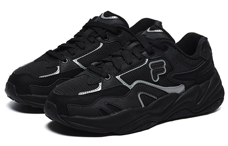 (WMNS) FILA FUSION Flash Sneakers 'Black Grey' T12W231117FBK