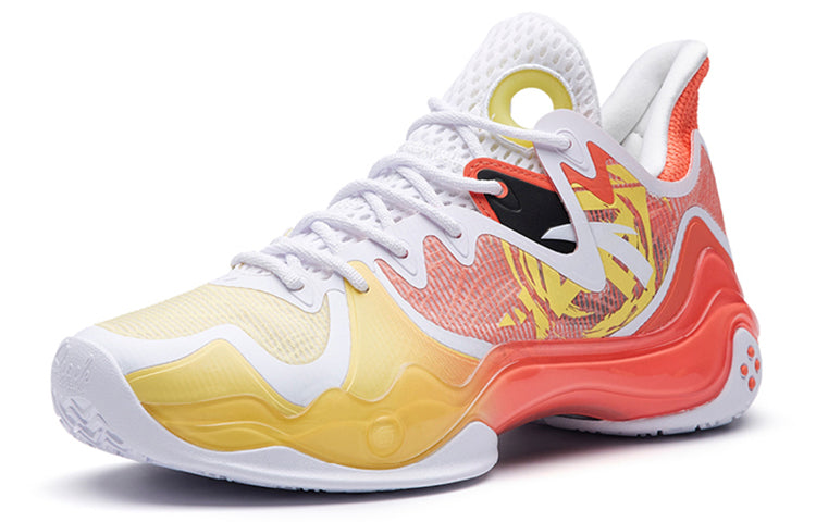 ANTA Shock Wave 4 'White Orange Yellow' 112231106-3