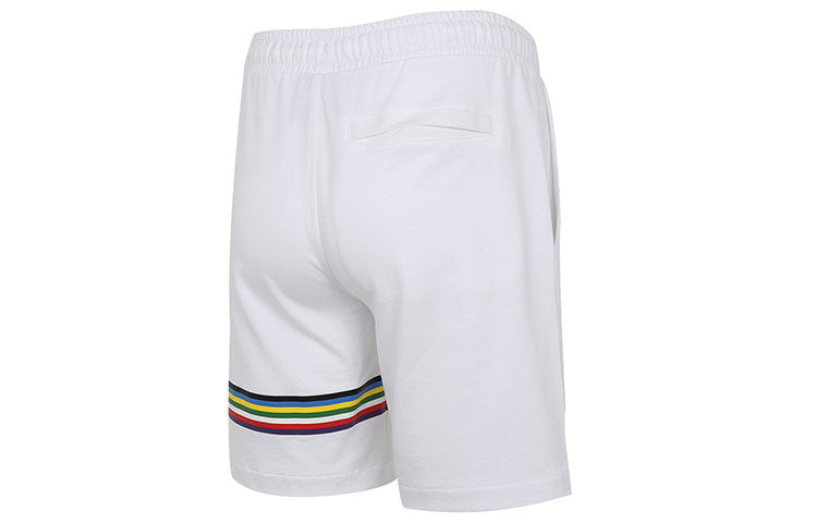 PUMA INTL Graphic Shorts 'White Black' 531308-02