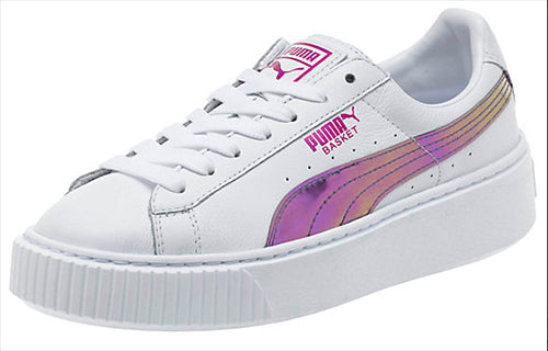 PUMA Basket Platform Rainbow 'White' 364529-02