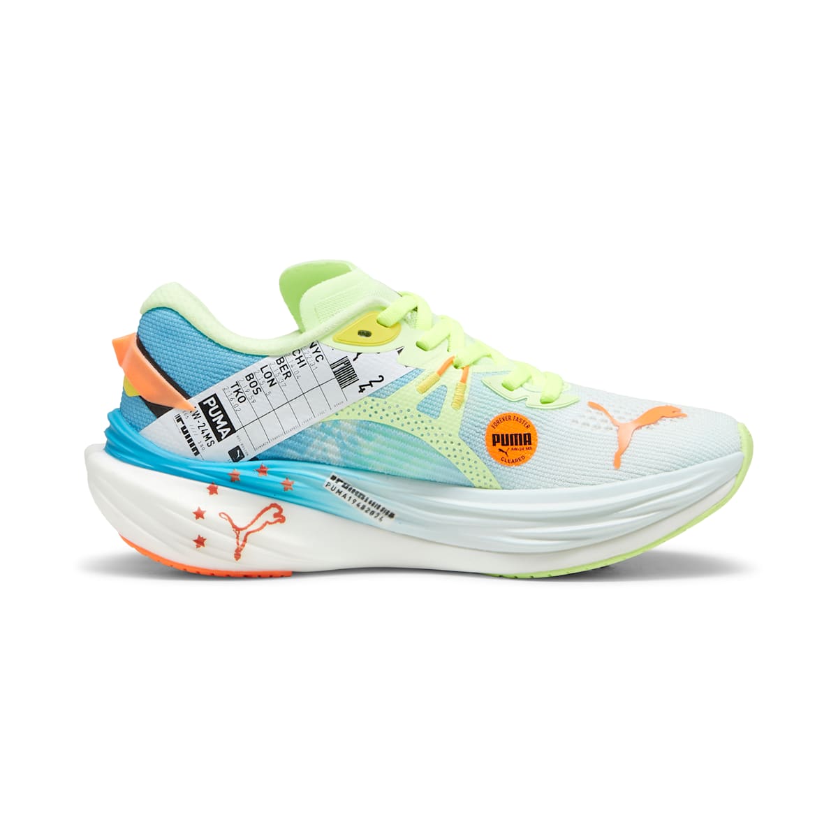 (WMNS) PUMA Deviate Nitro 3 'Nitro Blue Fizzy Apple' 310196-01