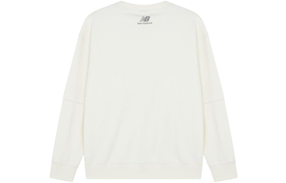 New Balance Casual Lifestyle Sweatshirt 'White' AMT21369-IV