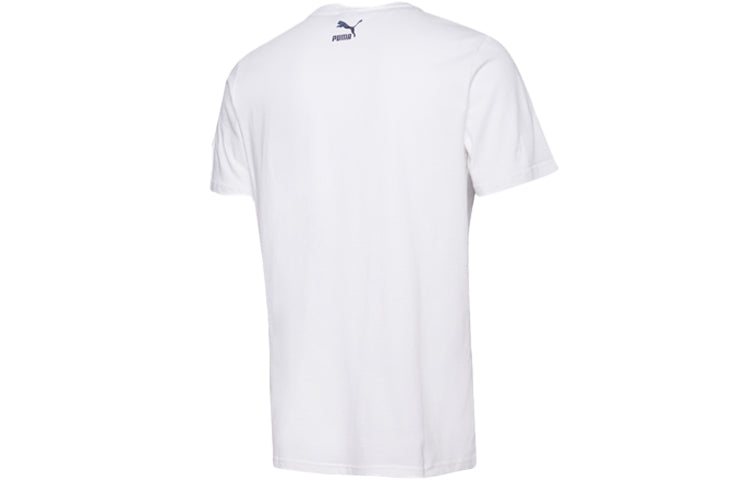 PUMA Basic Logo Tee 'White Black' 597900-52