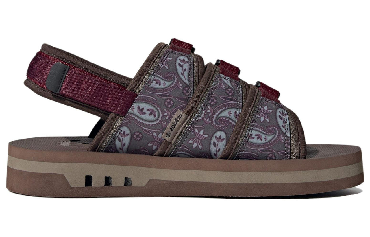 adidas Originals AdiSTRP Sandals 'Burgundy Brown' IG3495