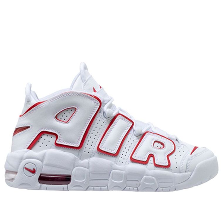 (GS) Nike Air More Uptempo 'White Varsity Red' 415082-108