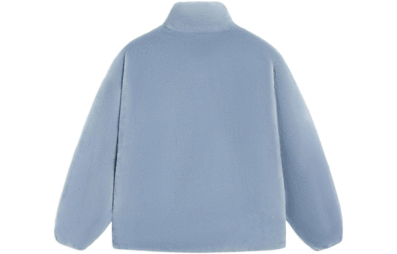 Li-Ning Big Logo Polar Fleece Jacket 'Sky Blue' AFDSD61-4