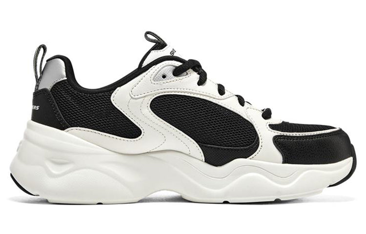 (WMNS) Skechers DLITES Airy 3.0 'Black White' 896149-BKW