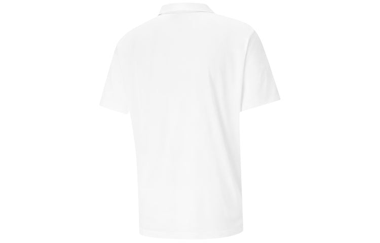 PUMA Tech Pique Polo Shirt 'White Black' 599277-02