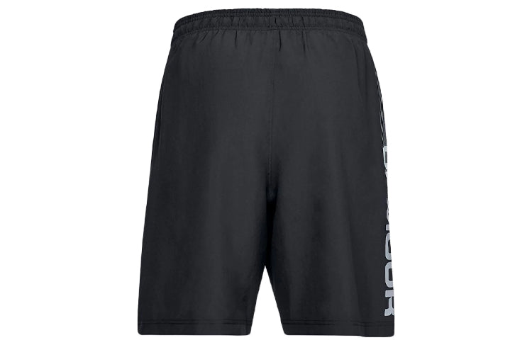 Under Armour Woven Graphic Wordmark Shorts 'Black' 1320203-001