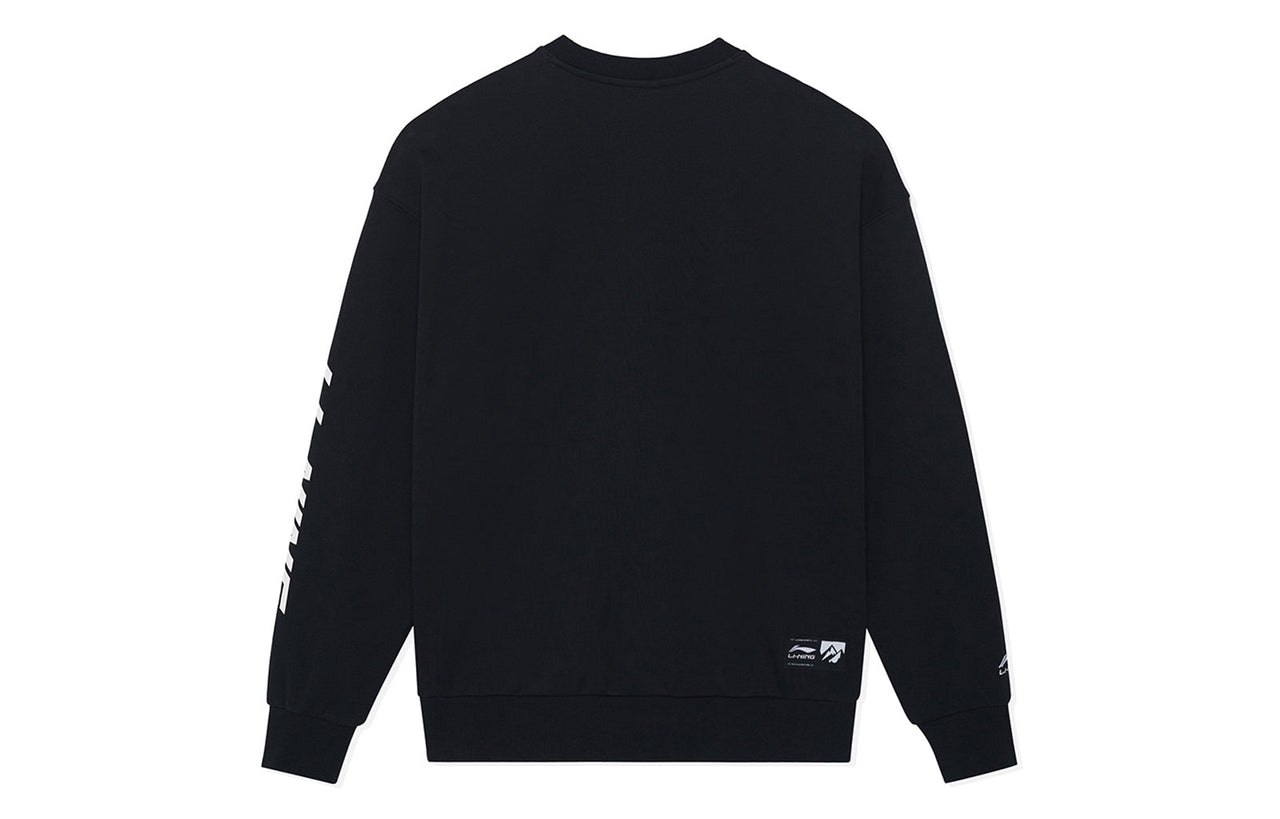 Li-Ning Small Logo Sweatshirt 'Black' AWDSH91-1