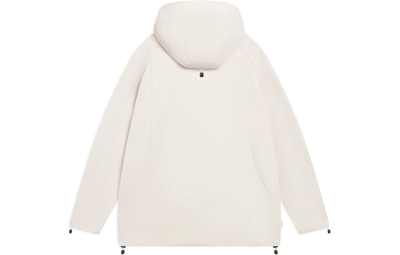 Li-Ning Counterflow Triple Logo Hoodie 'Beige' AWDSH69-1