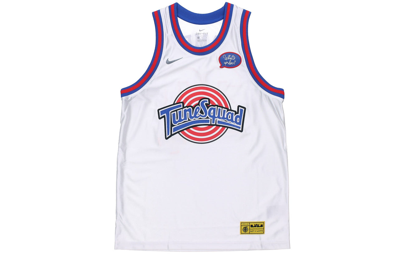 Nike NBA Large Dunk 2 Space Jam LeBron James 23 Large Jersey White CW4279-100