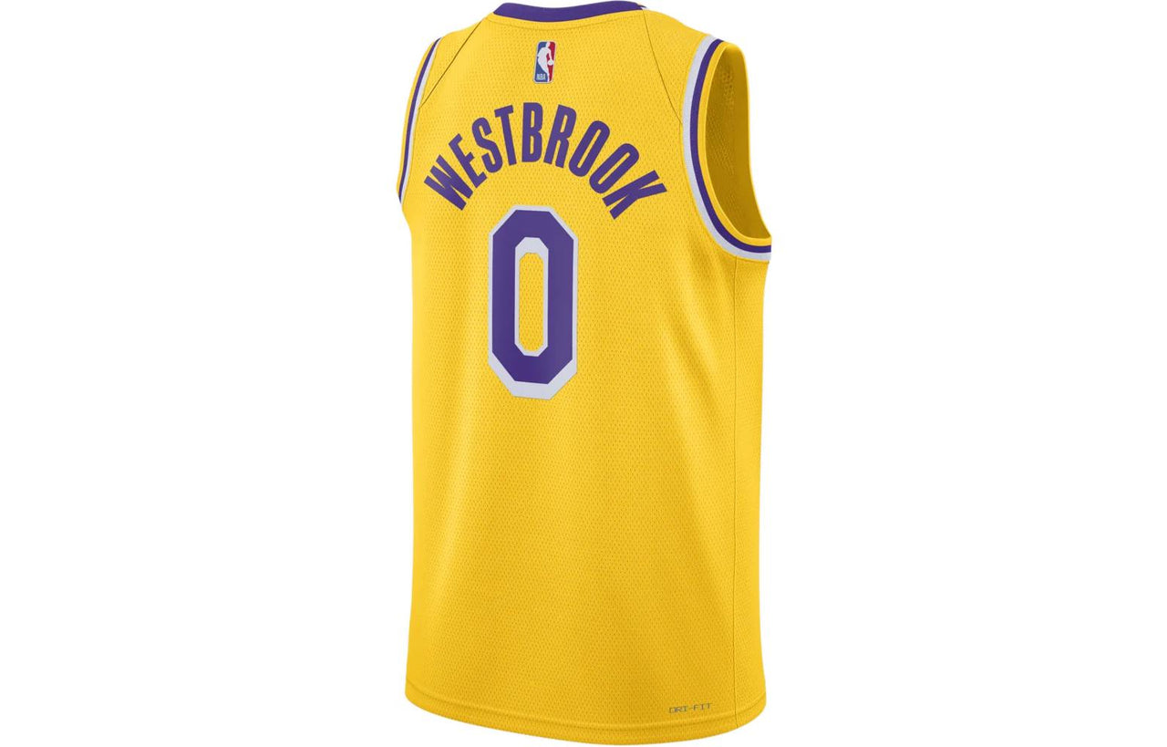 Nike NBA Russell Westbrook Los Angeles Lakers 2023/24 Icon Edition Jersey #0 CW3669-741