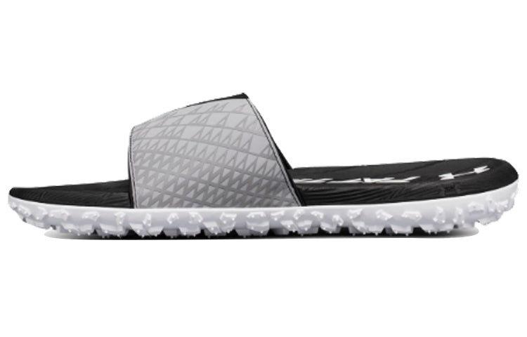 Under Armour Fat Tire Slippers Black/Grey 3000036-002