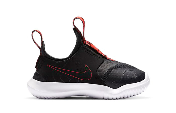 (TD) Nike Flex Runner SE 'Black Bright Crimson' CZ6540-001