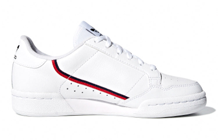 (GS) adidas Continental 80 J 'White Navy Scarlet' F99787