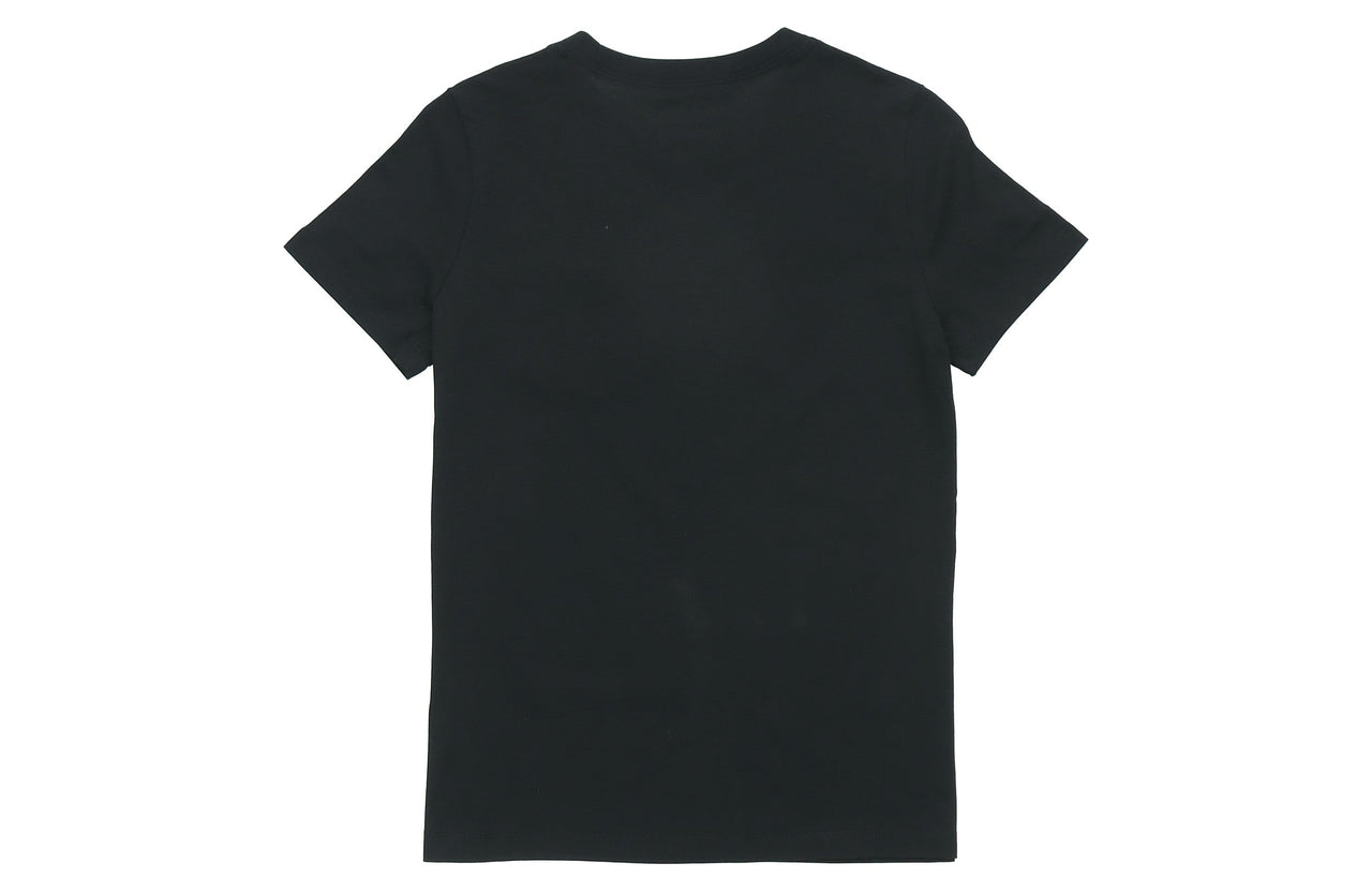 (WMNS) Nike As W Nsw Tee Contrasting Colors logo Short Sleeve Black CT8855-010