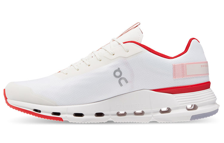 On Running Cloudnova Form 'White Red' 26.98485