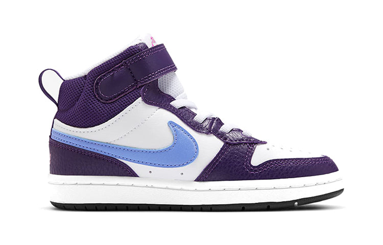 (PS) Nike Court Borough Mid 2 'Purple White Blue' CD7783-106