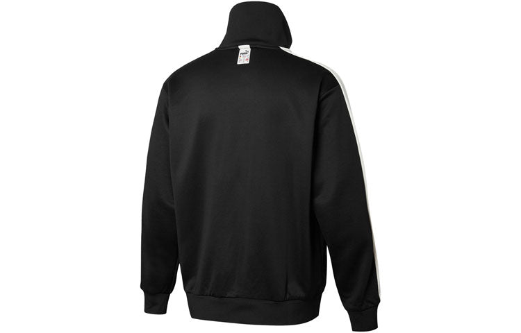 PUMA Neverworn Casual Retro Zipper Jacket Black 533478-01