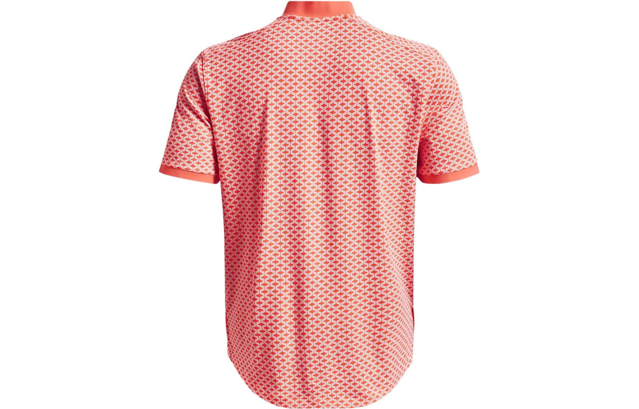 Under Armour Curry Greater Than Polo Shirt 'Red Pink' 1370095-824