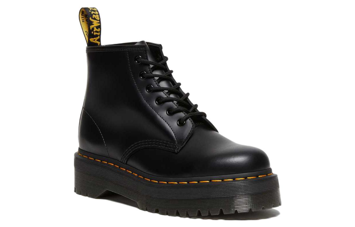Dr. Martens 101 Quad 6 Eye Boot 'Black' 27753001