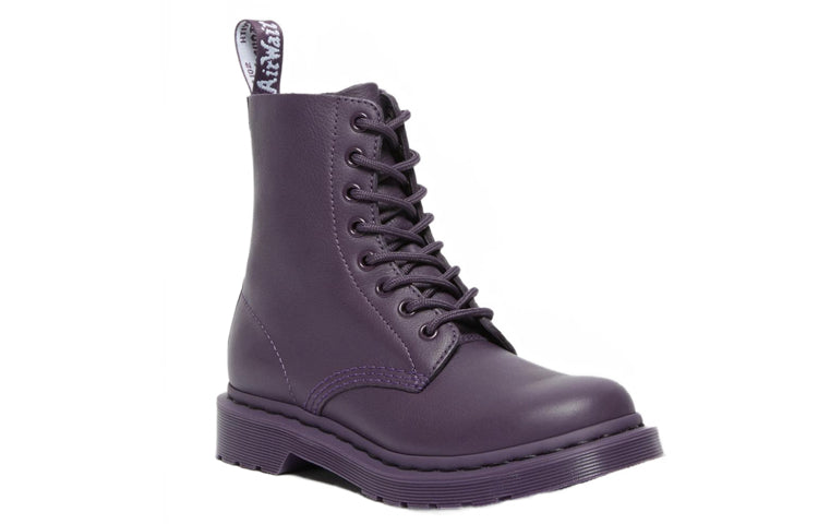 (WMNS) Dr. Martens 1460 Pascal Mono Lace Up Boots 'Blackcurrant' 27581628