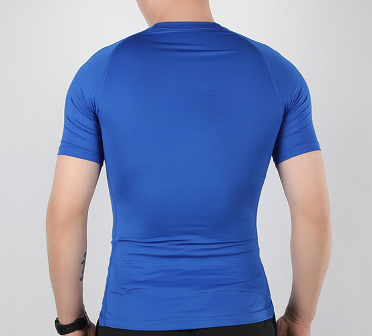 Men's Nike Pro Training Tight Short Sleeve Blue T-Shirt BV5632-480