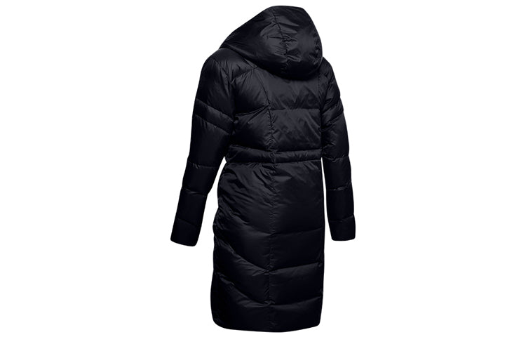 (WMNS) Under Armour Down Parka Jacket 'Black' 1342791-001