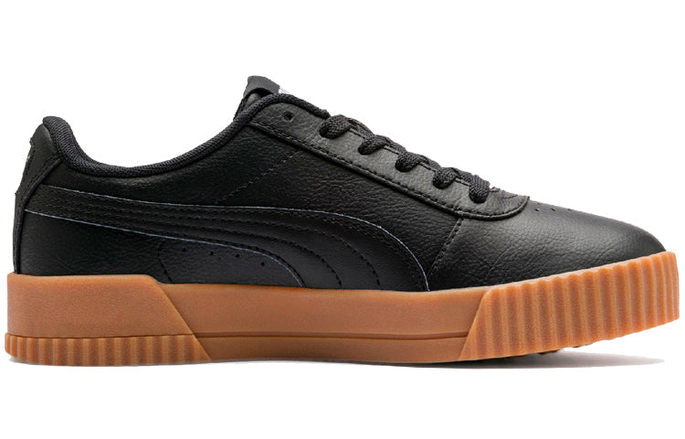 (WMNS) PUMA Carina Leather 'Black' 370325-06