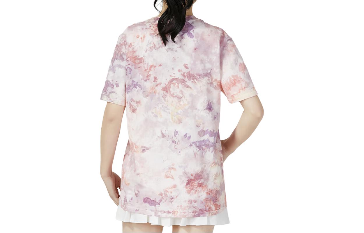 (WMNS) Vans short-sleeved printed T-shirt 'Pink' VN0A54KUZG7