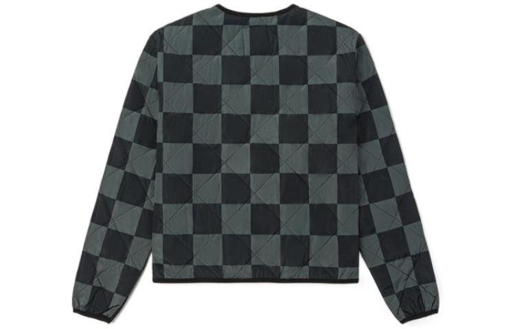 (WMNS) Vans Outdoor Club Forces Check Liner Jacket 'Grey Black' VN00043RKOU