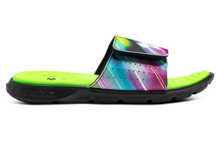 Under Armour Ignite Pro Graphic Strap Slide 'Holographic' 3026024-002