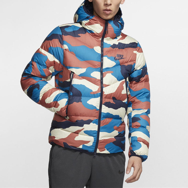 Nike Camouflage Casual Sports Printing Down Jacket Camouflage BV4764-744
